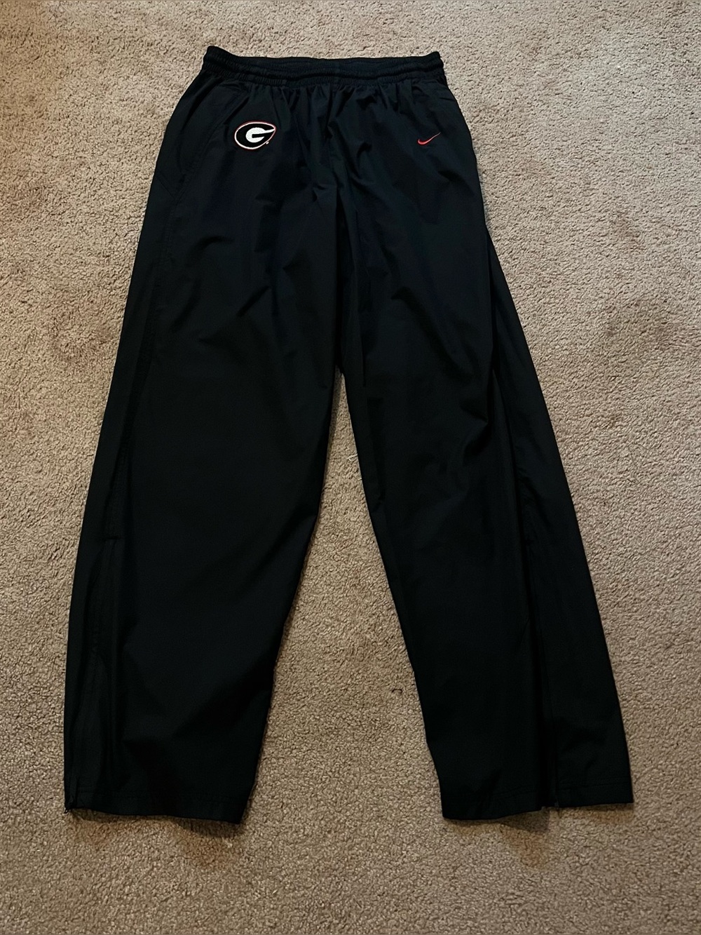 Nike UGA Georgia Bulldogs vintage workout pants